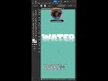 Monje Studio Tutorials: Illustrator Water Reflection Text Effect