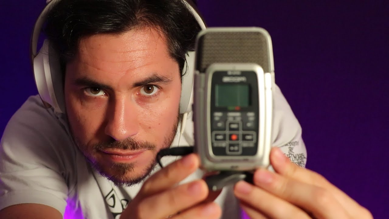 Faire un ASMR avec un micro ZOOM de 2007 acheté à 3 euros