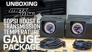 Unboxing | MaxTow Match Dual Gauge Package for 2010-2018 Dodge Ram 6.7 Cummins | Boost + Trans Temp