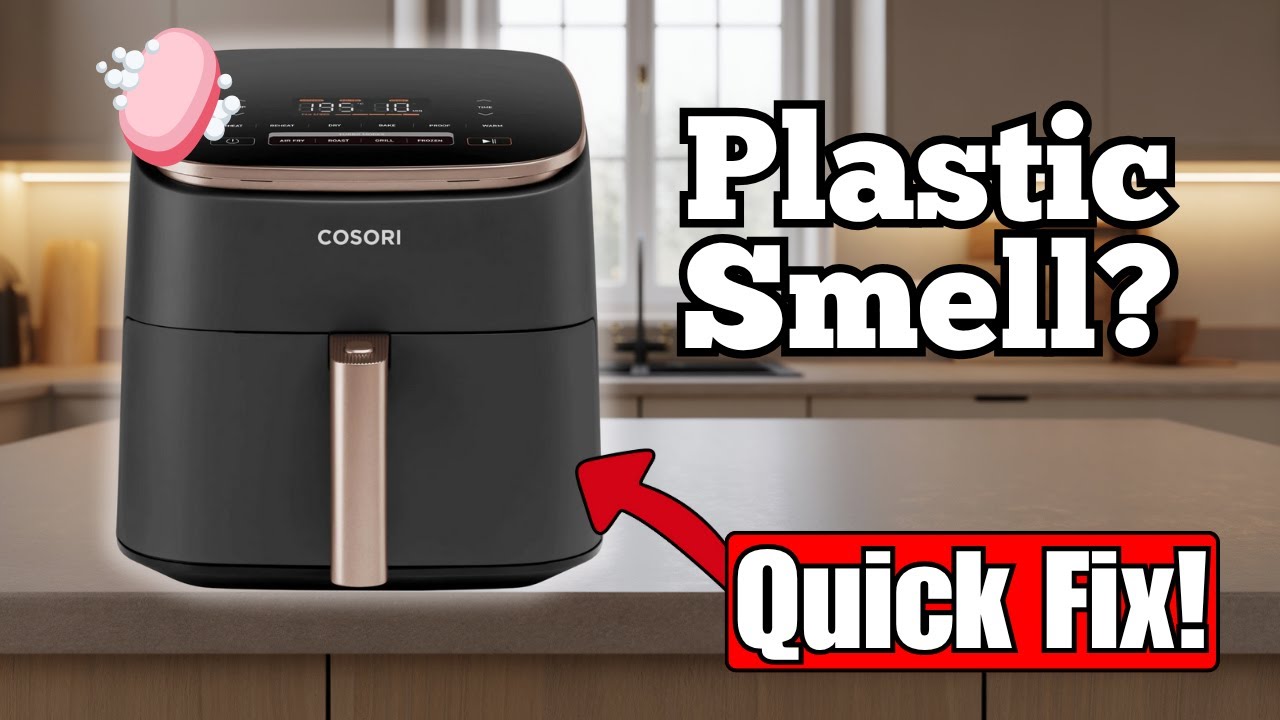 COSORI TurboBlaze Smells Like Plastic? Fix It Fast