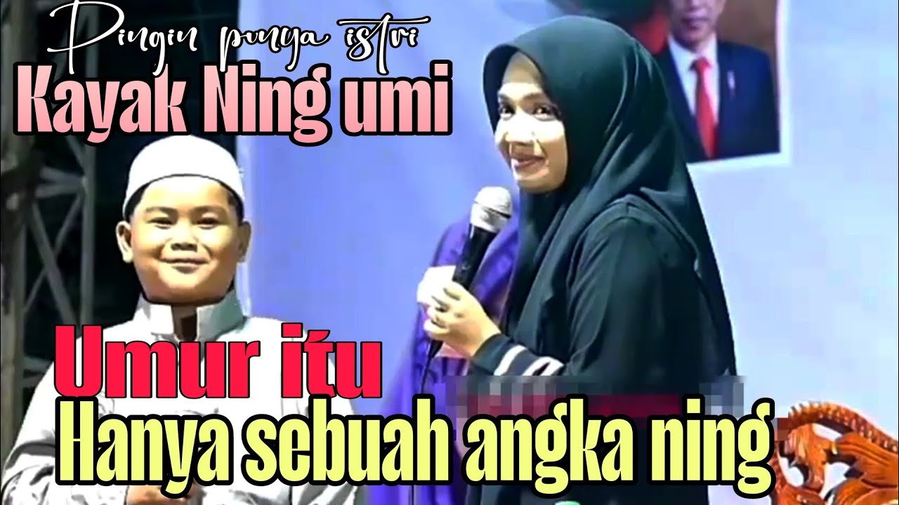NING UMI LAILA SAMPEK TERSIPU2 MALU//DI RAYU BOCIL UMUR 12 TAHUN.BIKIN NGAKAK