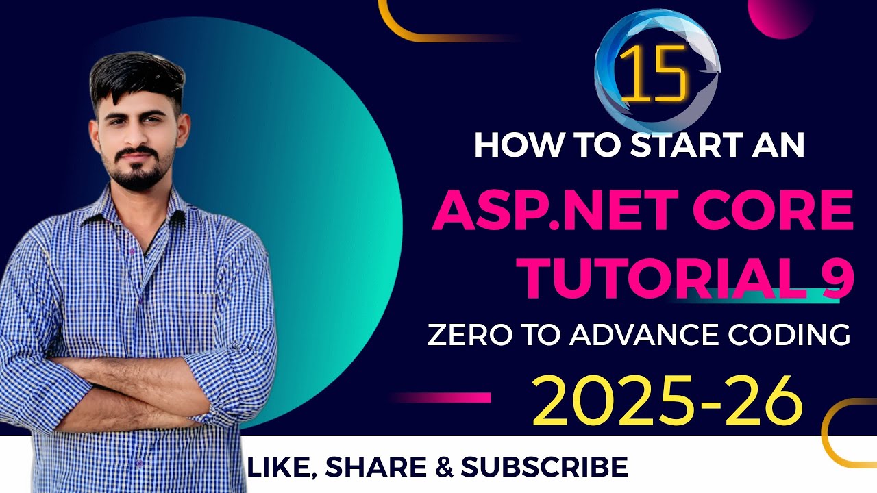 Part 15: Creating ASP.NET Core MVC Application using ASP.NET Core Empty Project Template