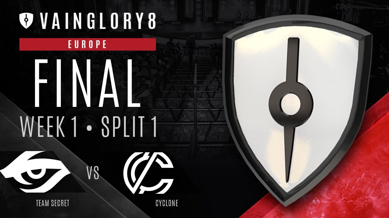 Team Secret vs Cyclone - Finals - Match 2 - Vainglory 8 Spring Opener EU Split 1 Week 1