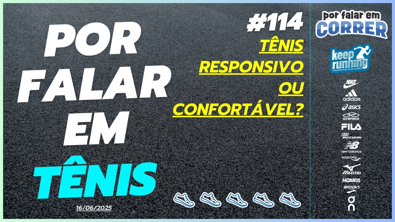 TÊNIS de CORRIDA RESPONSIVO ou CONFORTÁVEL? - 