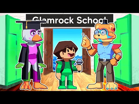 Joining GLAMROCK ANIMATRONIC School In GTA 5!
