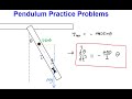 AP Physics C Review Problems: Simple and Physical Pendulums