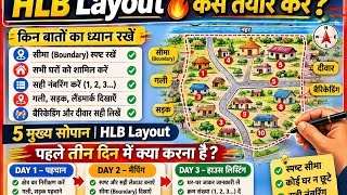 What things to keep in mind while preparing HLB map layout #census #mapping #HLBLayout