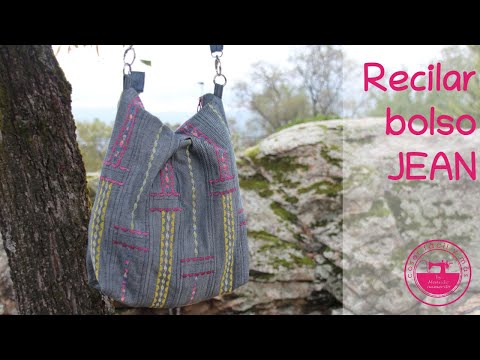 Bolso JEAN, reciclaje de viejos pantalones