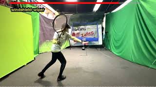 Forehand Technique Explanation on the Fast Track Machine