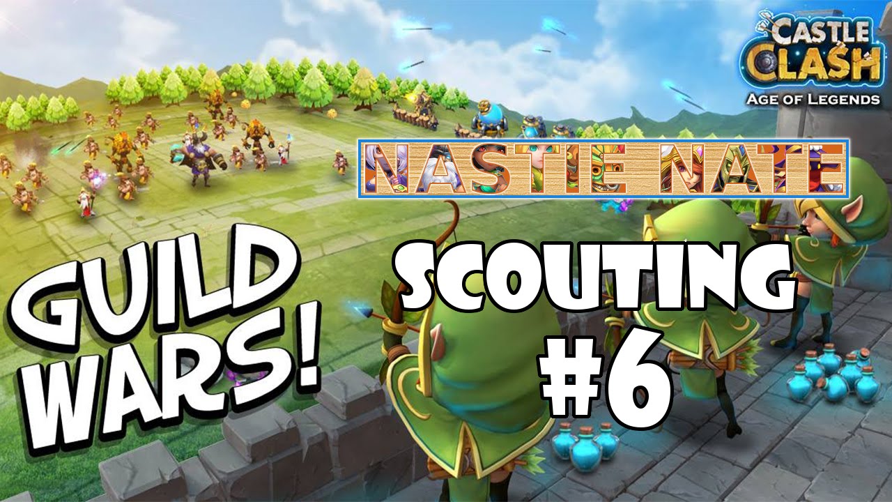 [Castle Clash] Guild Wars #6 - Not again! (one army camp short of a perfect run)