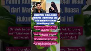 Sempat Minta Balikan Insanul Fahmi Akui Lelah Mengejar Maaf Dari Wardatina Mawa Kuasa Hukum
