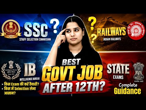 Best Govt Jobs After 12th | Salary, Eligibility & Exam Pattern 2026 | Complete Guidance