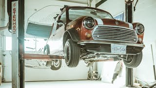 Right and Wrong Jacking Points on a Classic Mini