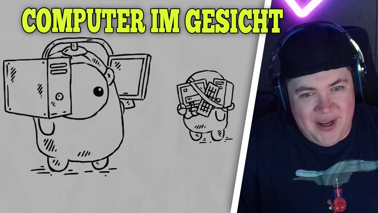 Computer im Gesicht | REAKTION