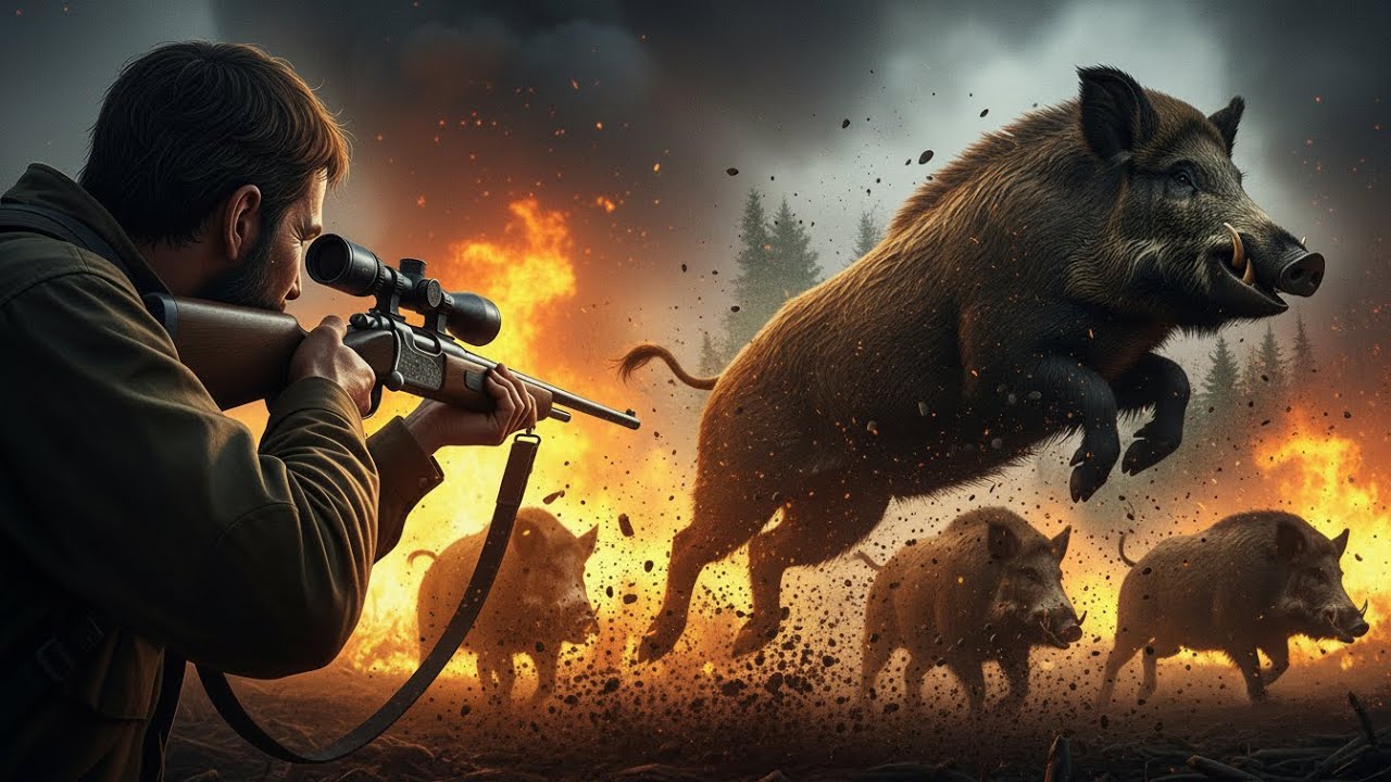 Moster Wild Boar Hunting - Managing Wild Boars Amid Forest Fires, Insights from Canara Ecosystem