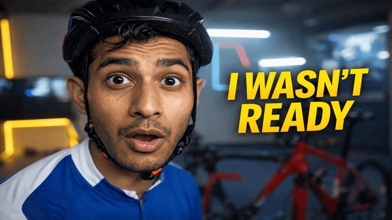I Rode 50KM on a Cycling Simulator… My Legs Are DESTROYED 😱🚴‍♂️