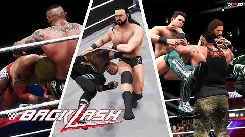 WWE 2K20: Backlash 2020 Full Show - Prediction Highlights