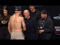 UFC Edmonton: Ceremonial Weigh-In