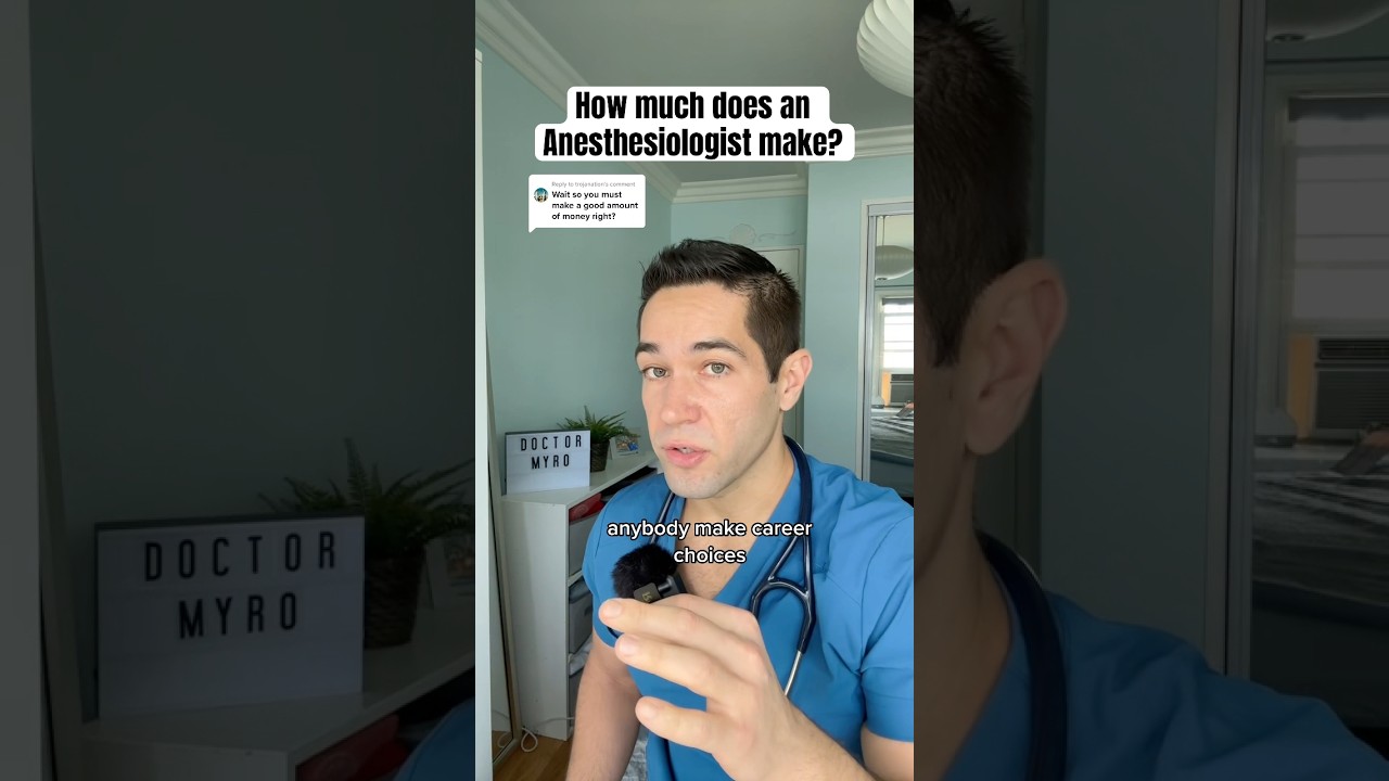 How much do anesthesiologists REALLY make?