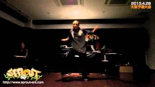 MAHINA / emanua @ SPROUT大阪予選20130428