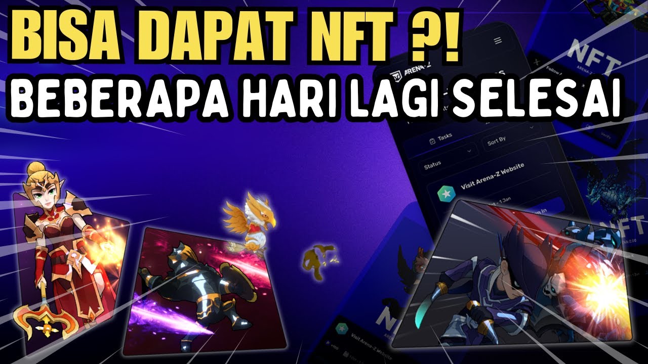 Beneran Dapat NFT ?! Potensi Game NFT Arena Z League Kingdom Chronicle - Sesepuh NFT