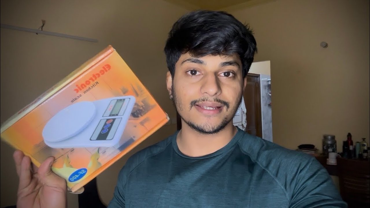 Bought a Food Weighing Machine for Calorie Counting