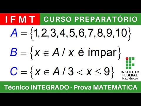 IFMT Curso Preparatório 23/24 🎯 Prova #IFMT 2023 MATEMÁTICA