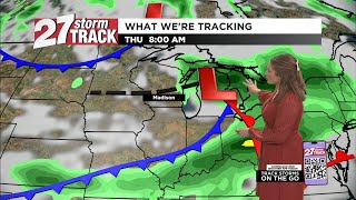 Rounds of showers through the weekend