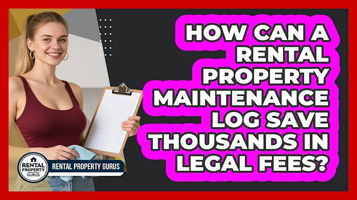 How Can A Rental Property Maintenance Log Save Thousands In Legal Fees? - Rental Property Gurus
