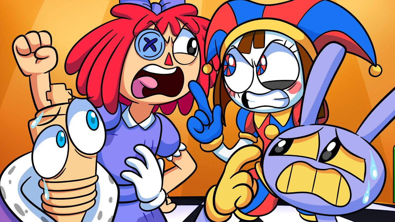 POMNI LOVE STORY! The Amazing Digital Circus UNOFFICIAL Animation - YouTube