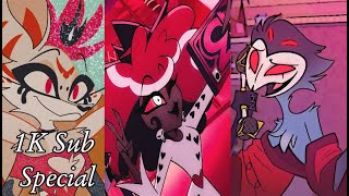 Hellaverse TikTok compilation pt2 - helluva boss / Hazbin hotel (1k sub special!)