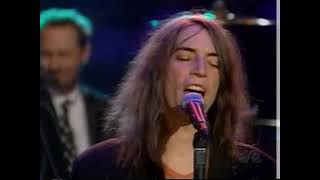 Patti Smith Dont Say Nothing Late Night With Conan O&#39;Brien 14 nov 1997