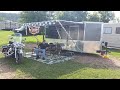 7x14 Cargo Trailer/Toy Hauler Conversion Part 2