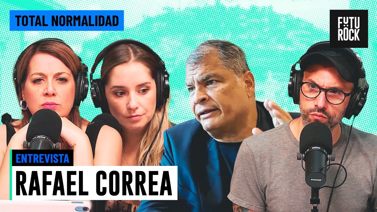 ENTREVISTA RAFAEL CORREA, EX PRESIDENTE DE ECUADOR | TOTAL NORMALIDAD con FIORENTINO Y MARUSSICH