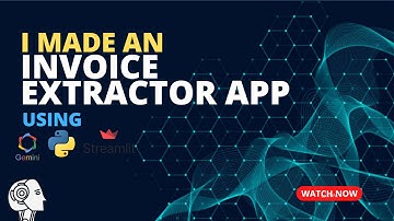 Data Extractor from Invoice | Google Gemini Pro Vision!! | Python