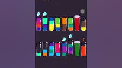 Cups - water sort puzzle | level 281 | ⭐️⭐️⭐️