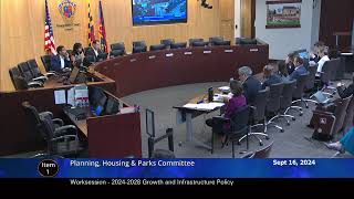Sep. 16, 2024 - PHP Committee Worksession