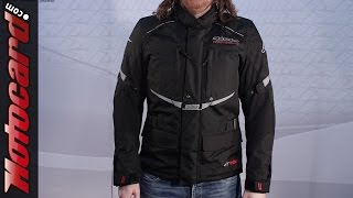 Alpinestars Andes Drystar: Análisis de la chaqueta en Motocard.com - YouTube