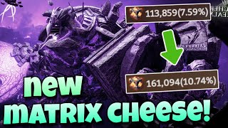 DONT DO DAMAGE NEW Matrix CHEESE How To SUPERCHARGE Your Score Watcher of Realms