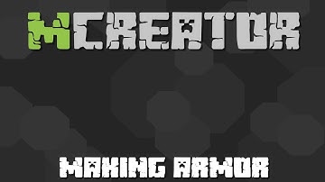 MCreator Tutorial: Armor | 2019.5