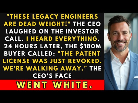 CEO Fired Me For 'Dead Weight' — 24 Hours Later, I Destroyed His $180M Deal  | Corporate Revenge