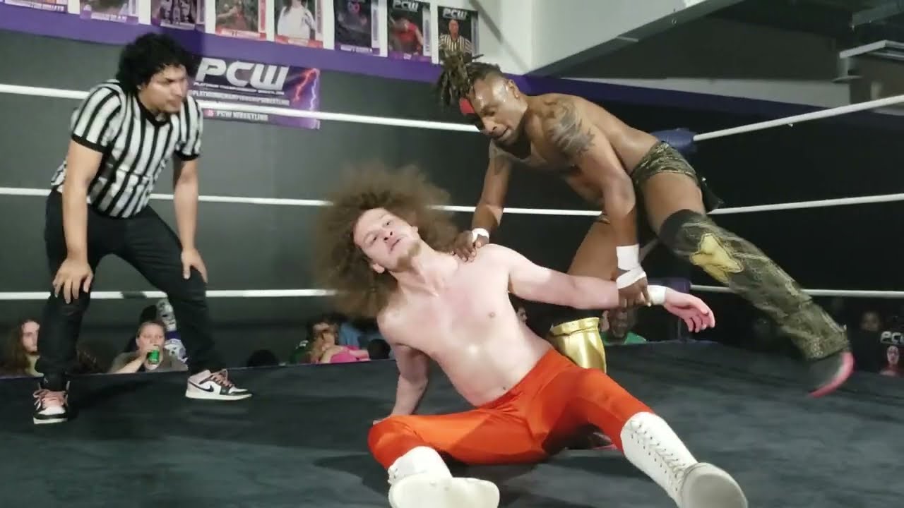 "The Hoochie Daddy" Najasism VS Flyin Fro Michael Walker (PCW Championship) 