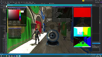 Voxel cone traced Global Illumination