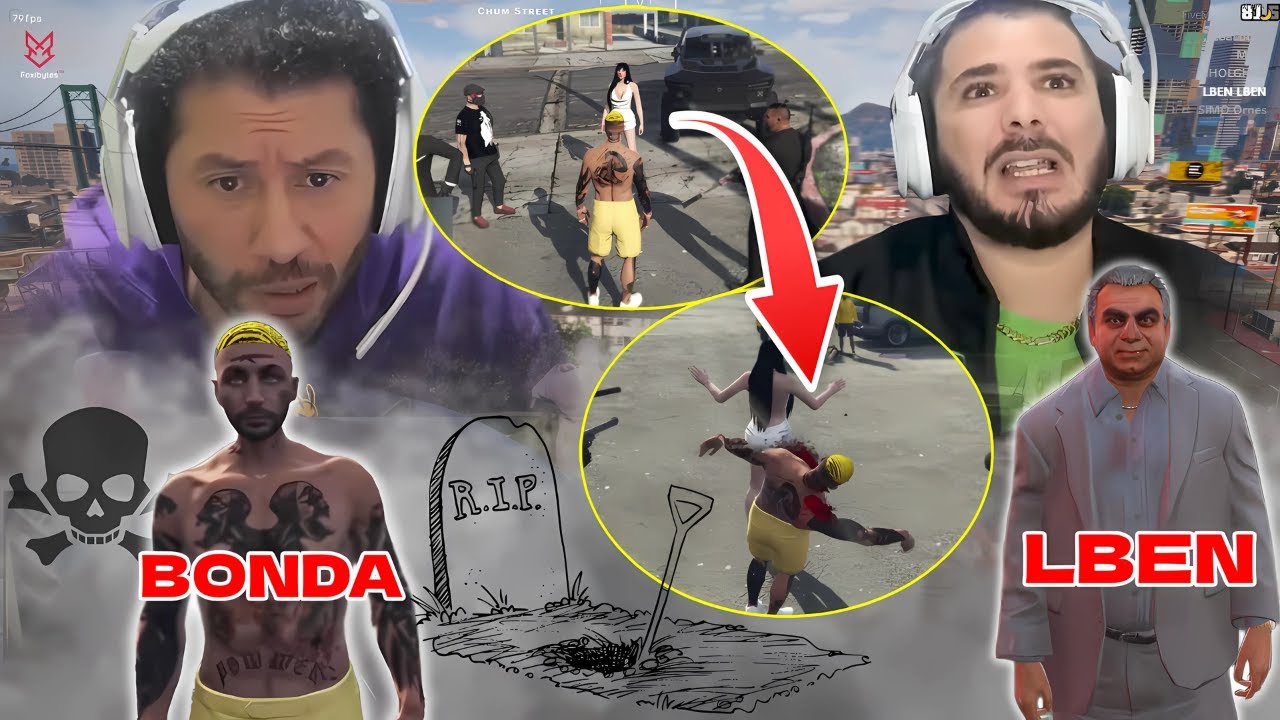 رئيس المافيا لبن🥛 يسعى لإنهاء حياة  بوندا 💀 GTA RP