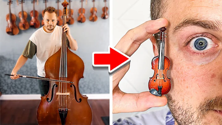 Playing "World's Smallest Violin" Song BUT My Inst...