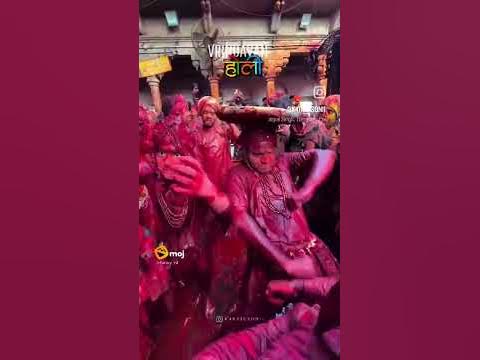 youtube vrindavan holi