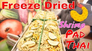 Freeze Dried Shrimp Pad Thai  Freeze Dried Backpacking Recipe freezedriedfood