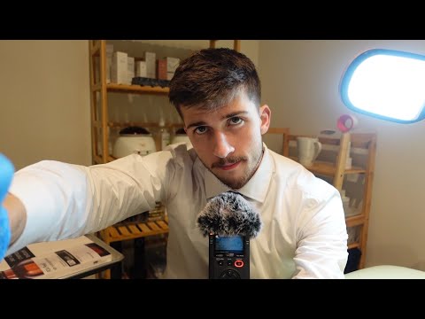 ASMR Dermatologist Roleplay | Male Doctor Personal Attention, Skincare & Relaxing Sounds