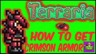 How To Get Crimson Armor In Terraria | Terraria 1.4.4.9