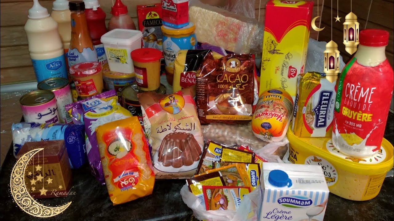 مشتريات رمضان 2023 🌙 les achats de Ramadan